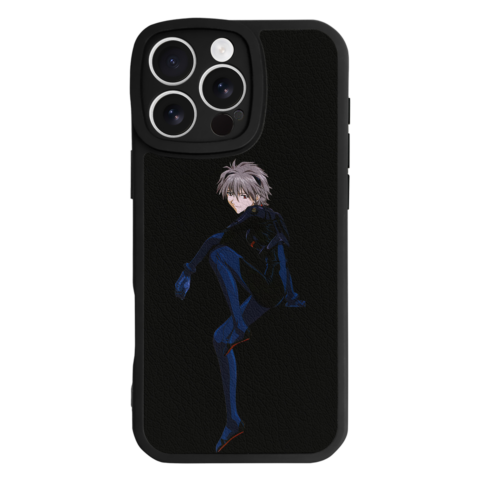 （画像用） EVA 新世紀エヴァンゲリオン 【iPhone 16シリーズ対応】シリコンスマホケース（レザー調） 材質：シリコン